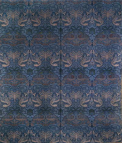 Peacock and Dragon William Morris